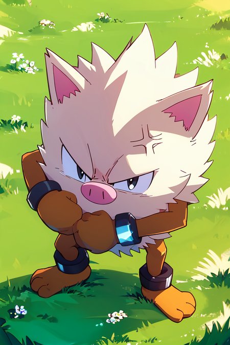 score_9, score_8_up, score_8,  ,,,  zzPrimeape, standing, full body, outdoors, day, black eyes, standing on one leg, grass, anger vein, angry,  ,<lora:PrimeapePokedexPDXL:1.0>,   ,,, ,,, embedding:zPDXL, Expressiveh, <lora:CatalystStylePDXL:0.6>,  <lora:SDXLFaeTastic2400:0.5>,  <lora:Expressive_H-000001:0.4>,