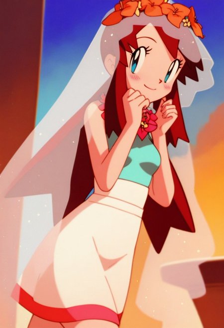 score_9, score_8_up, score_8, medium breasts, (curvy), cute, eyelashes,       BREAK, , zzMelody, dress, bridal veil, sleeveless, <lora:Melody_Pokemon_PDXL:1.0>,  , BREAK, closed mouth, smile, looking at viewer, blush,  zzLFashion, cowboy shot,  zPDXL, Expressiveh,  
tropical beach