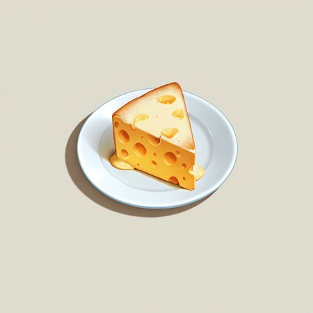 no humans, semrealic, cast shadow, soap, plate with cheese, solo, simple background <lora:semi_real_icon:0.7>