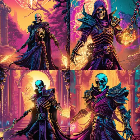 professional 3d model style analog film photo comic ethereal fantasy concept art of cinematic photo breathtaking skeleton warrior mage casting firespell wearing tethered robe and partial chain armor, cracked skull, exposed brain, horrible terror, gore, blood,   in jungle by  dnmumfrd <lora:dan_mumford:1>  cornell box  . award-winning, professional, highly detailed . 35mm photograph, film, bokeh, professional, 4k, highly detailed . magnificent, celestial, ethereal, painterly, epic, majestic, magical, fantasy art, cover art, dreamy . graphic illustration, comic art, graphic novel art, vibrant, highly detailed . faded film, desaturated, 35mm photo, grainy, vignette, vintage, Kodachrome, Lomography, stained, highly detailed, found footage . cyberpunk, vaporwave, neon, vibes, vibrant, stunningly beautiful, crisp, detailed, sleek, ultramodern, magenta highlights, dark purple shadows, high contrast, cinematic, ultra detailed, intricate, professional . octane render, highly detailed, volumetric, dramatic lighting