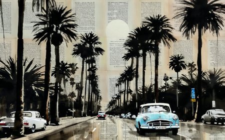 ground vehicle, by LOUI JOVER, solo, newspaper background, scenery, outdoors, road, architecture, palm tree, car
<lora:LOUIJOVER#SXDL1.0#by Loui Jover#v2.00#-000006-rs.sv_fro.0.999-nr.0128:0.85>