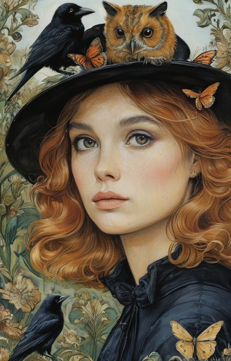 style of jeanne du Maurier [SDXL] 379