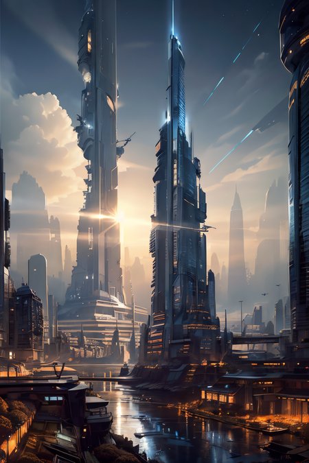 (Realistic:1.5) edobhorrorlandscape, tower, bone, light, animal, star (sky), short hair, short hair, sunlight, very wide shot, road, long hair, sign, silhouette, sunlight, planet, watercraft, jacket, skeleton, city lights, waterfall, bare tree, <lora:EdobSyFyHorrorFairyTale_v1.0:0.6> <lora:EdobSyFyCityLandscape_v1.0:0.6>