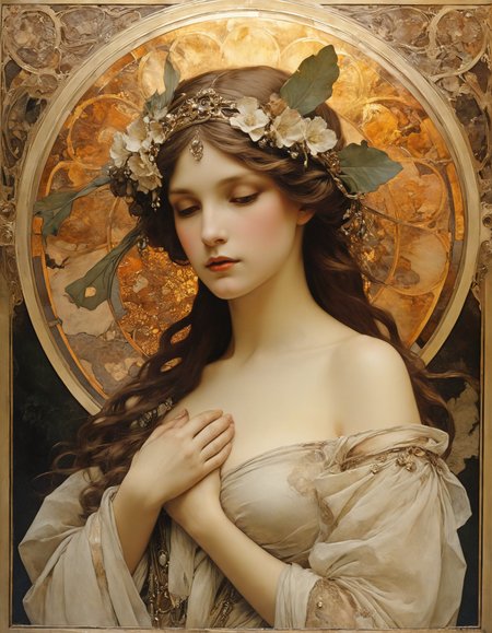 by alphonse mucha,  (bizarre but beautiful:1.4), (masterpiece, best quality:1.4) , in the style of nicola samori, 
<lora:epi_noiseoffset2:0.5> <lora:add-detail-xl:1> <lora:xl_more_art-full_v1:0.5>  <lora:NicolaSamori:0.7>