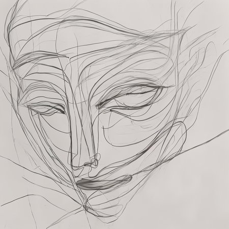 A eerie line drawing style - tangbohu 41