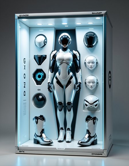 gynoid figurine box