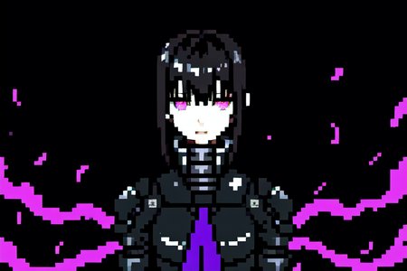 highly insanely detailed, masterpiece, top quality, best quality, highres, 4k, 8k, RAW photo, (very aesthetic, beautiful and aesthetic),  
tsutomu nihei,nihei_tsutomu,blame!,blame gakuen!,abara,TNstyle,sidonia_no_kishi,toha heavy industries,dark background,futuristic, 
<lora:blameLora_v10:0.8>, 
(1girl:1.3), 
solo focus, 
prison,neon magenta background,neon yellow background,neon black background,(rainbow background,colored smoke background,colored confetti background),âââ
