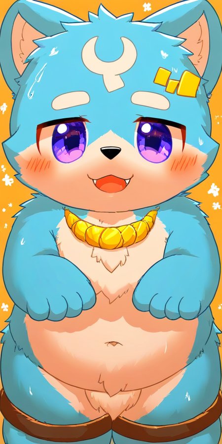((((sdgs4levelonerubili)))), 1boy, score_9, solo, furry, cute, kemono, <lora:levelonerubili-clean:1>