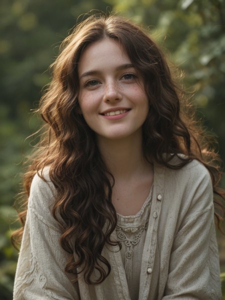 best, masterpiece,
safe_pos, score_9, score_8_up, score_7_up,
1girl, SLKatie, very long and very curly brunette hair, adult woman, 25 yo, pale skin, freckles, smile
 <lora:addetailv3_by_n0utis_pony:1.0> <lora:Dramatic_Lighting_Slider:2.2> <lora:SLKatie:1.0>