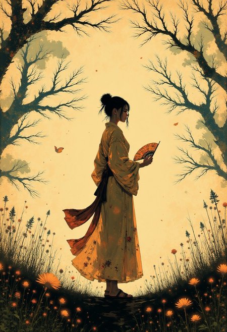 storytelling illustration, full-body depiction of (Ossetian ingenue:1.3) posed gracefully against a backdrop of savannah with copses of trees, she wears a flowing futuristic garment in pastel shades, by Chien Chung Wei, Jaroslava Korol, carson ellis, nixri, Travis Charest, Emile Friant, Adam Hughes with bill sienkiewicz and marilyn minter influence, 70s folk cinema palette :: (detailed anatomy and defined musculature:1.0) prominent cheekbones, focus on the face, strong stance, impressive view, high-contrast lighting (rough details, (female focus:1.5):1.2), (desaturated, cold lighting:1.4) vibrant colors, dynamic dramatic atmosphere, dynamic cinematic colors, flowing, am best, unique, vivid color
