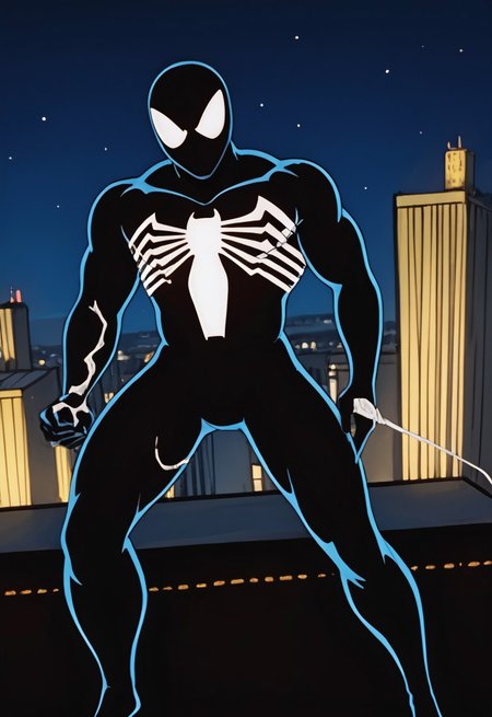 "Symbiote" Spider-Man "1999" Black Suit (Spider-Man Unlimited) [Illustrious/Pony]