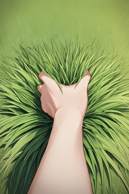 score_9, source_anime, score_7_up, (no humans:1.2), grass, <lora:sppovCheekGrabbingmemeXLPony:.8> povcheekgrabbing, povthighgrabbing, povtummygrabbing