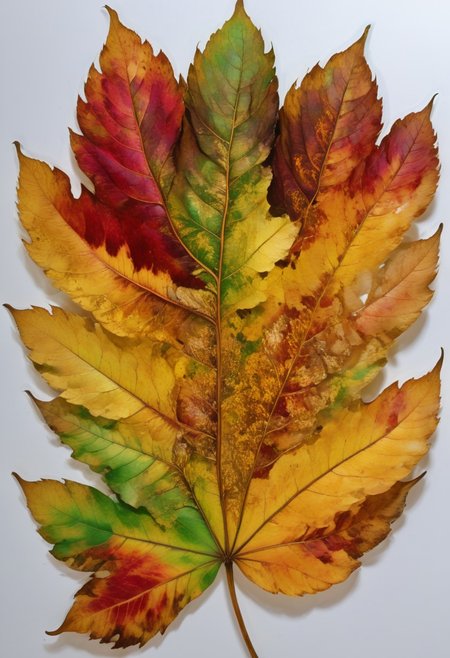 masterpiece, ultra HD, ultra detailed, ultra realist, hyperkraximalism, midjourneyv6.1, a pile of autumns color leaf