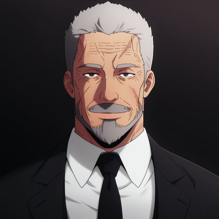 masterpiece,best quality,amazing quality,
Gunhee, beard, old, gunhee, grey hair, formal, scar on face,

