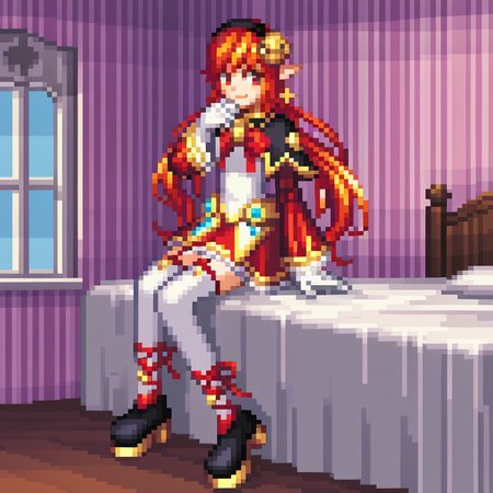 DNF Elementalist pixel art style