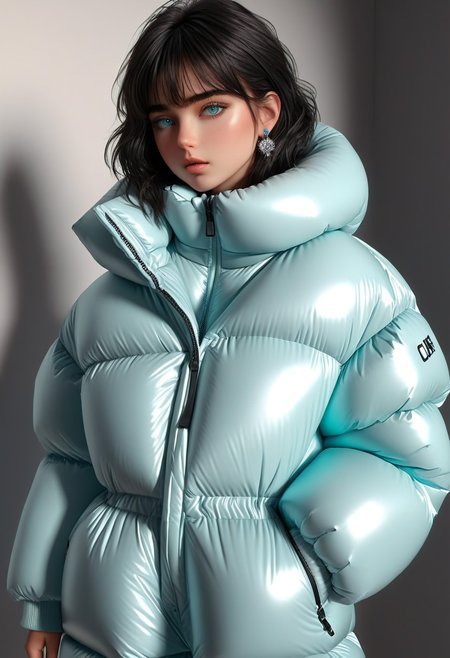 ((((down padded coat)))), ((((puffer pants)))), ((((full body, standing)))), ((((very warm)))), ((((hot)))), indoors, ((((sweating profusely)))), ((((sweat)))), ((((sweatdrop)))) masterpiece, best quality, (((masterpiece, illustration))), (super_detailed, 8k wallpaper, hyper_detailed, ultra_detailed, beautiful_and_delicate, intricate details), (girl, solo,small_girl, small_face), (medium_black_hair, bangs pinned back , single_side_earring) , (disheveled_hair, beautiful_detailed_hands ) , (beautiful_detailed_aqua_eyes), (deepen contour, depth of field, chromatic_aberration, dynamic_light, dynamic_shadow, perfect lumination), padded cuffs, padded collar, Thick padded cuffs, Thick padded collar, <lora:Collar-SDXL:0.6>, <lora:Cuffs-SDXL:0.6>, <lora:Puffer_Jacket_and_Down_Jacket_-_Extra_Puffy_Jackets:0.4>, <lora:snowpants_v1:0.4>, <lora:detailed_notrigger:1>