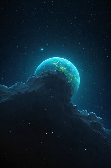 outer space, endless distance, lone, unfathomable, constellation, eerie, colorful glow,  novuschroma23 style, detailed, perfect composition, crisp shadows, <lora:- SDXL - vanta-black_contrast_V3.0:0.6>, <lora:CBS_novuschroma23 style:0.6>