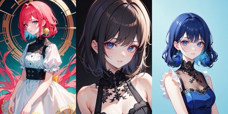 highly insanely detailed, masterpiece, top quality, best quality, highres, 4k, 8k, RAW photo, (very aesthetic, beautiful and aesthetic), rolled lob hairstyle, 
__lazy-wildcards/dataset/background-color__, 
<lora:rolled_lob-1.0:0.5>âââ