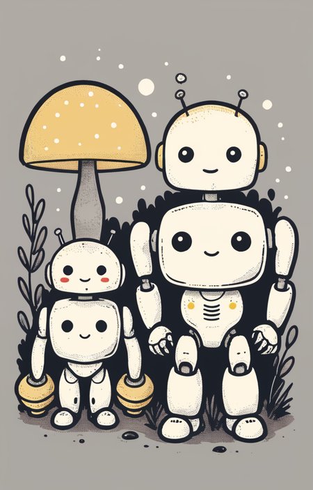 masterpiece,best quality,<lora:tbh10-sdxl:0.9>,illustration, portrait of Housework robots