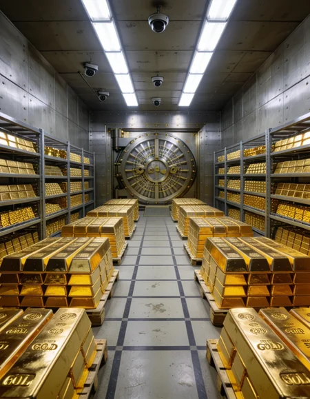 Fort Knox gold vault