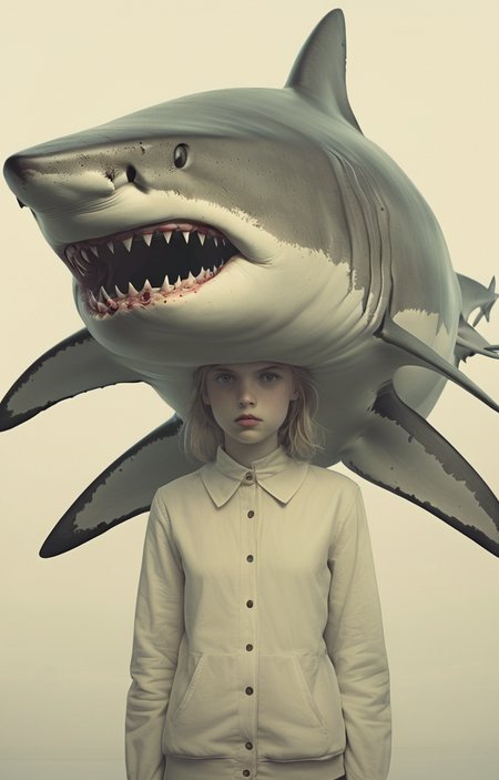 masterpiece,best quality,<lora:tbh336-sdxl:0.6>,illustration,style of massive Swedish shark tech genius teenage girl