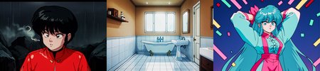 highly insanely detailed, masterpiece, top quality, best quality, highres, 4k, 8k, RAW photo, (very aesthetic, beautiful and aesthetic), 
<lora:ranma_style_v1:0.5>, 
(1girl:1.3), 1other, 
__lazy-wildcards/dataset/background__,âââ