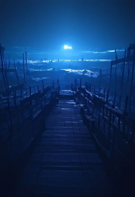score_9, score_8, score_7, 
(cinematic 8k photo:1.1),
(photography:1.1),sinister (magical:1.1) landscape,
medieval,village in wasteland at night,