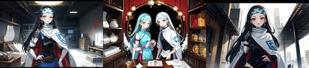 highly insanely detailed, masterpiece, top quality, best quality, highres, 4k, 8k, RAW photo, (very aesthetic, beautiful and aesthetic), 
__lazy-wildcards/cosplay-char/ShinMegamiTensei/beth/prompts__, 
<lora:zs_Beth:0.8>, 
(1girl:1.3), 1other, 
__lazy-wildcards/dataset/background__,âââ