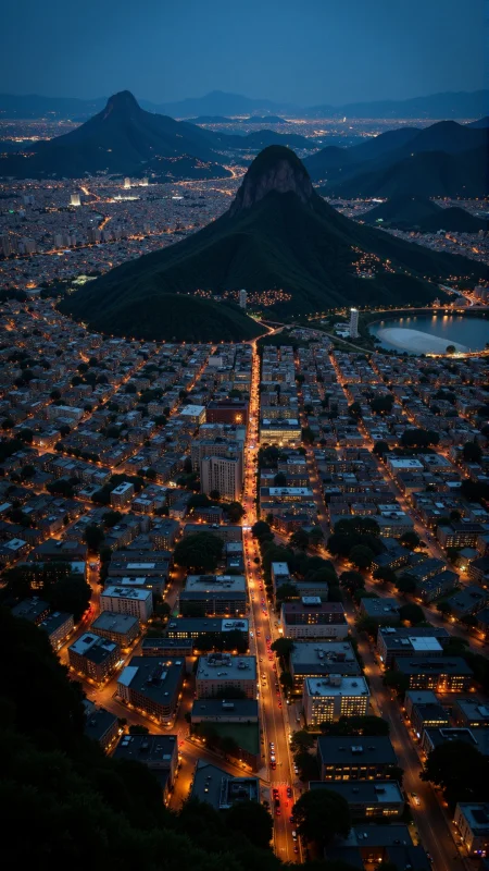 photo, photography, Fujifilm XT-4 Viltrox, Rio de Janeiro, Brazil landscape, dusk, very intricate, very detailed, realistic. sharp, bright, colorful, film grain, high contrast, <lora:Anti-Blur:1><lora:Insane Detail Slider:0.25>  <lora:flux.1_lora_flyway_Epic-detail_v2:0.3> <lora:fluxenhancer:0.25>