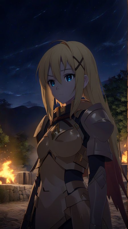 <lora:Darkness:1>
(DarknessKonosuba:1.9), DarknessKonosuba, 
DarknessKonosuba wearing Armor,, <lora:PE_AnimeBG:1> PEAnimeBG, outdoors, scenery, background, anime, masterpiece, high resolution, octane 4k, high detail