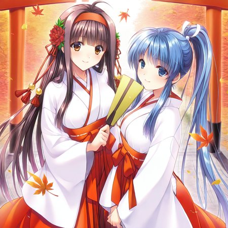 Suwa Mikoto 須波御琴, Takei Ryouka 武居涼香 | 神楽シリーズ