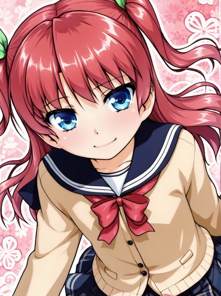 detailed background, shiny skin, posing, rating safe, 
<lora:aogiri.pony:1>,
aogiri, kazumi, , 
two side up, 
school uniform,