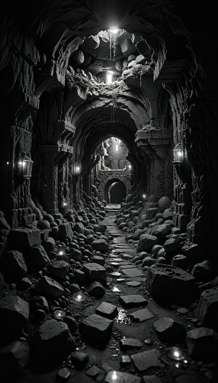 A vast underground city of the dwarves, illuminated by glowing crystals and filled with intricate stonework. The grandiose setting is captured on Ilford HP5 Plus film with a Yashica T4 camera, using a Zeiss Planar 50mm f/1.4 lens, exquisite detail, 30-megapixel, 4k, dynamic shadows, cinematic.<lora:xl_more_art-full_v1:0.25>,<lora:zavy-cnmtc-sdxl:0.25>,<lora:zavy-cntrst-sdxl:0.45>,<lora:MJ52:0.25>,<lora:aidma-Image Upgrader-v0.1:0.3>,