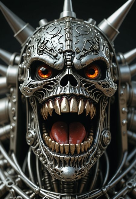 heavy metal, hyper detailed, super intricate, sharp light, funny mood, 35mm photo