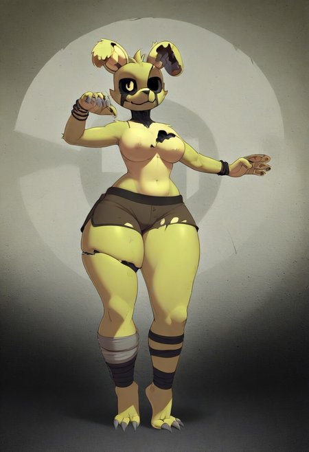 Fem Springtrap | FNAF-pony