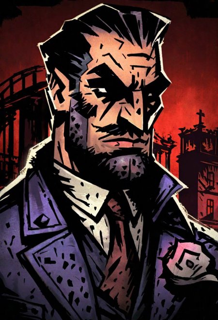 comicish artwork in dgst artstyle, mafia