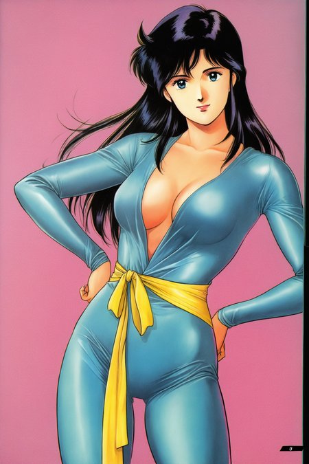 [illustrious XL] 6 in 1，,Cat's Eye/猫眼三姐妹，City Hunter/城市猎人，Tsukasa Hojo/北条司 -Artist Style