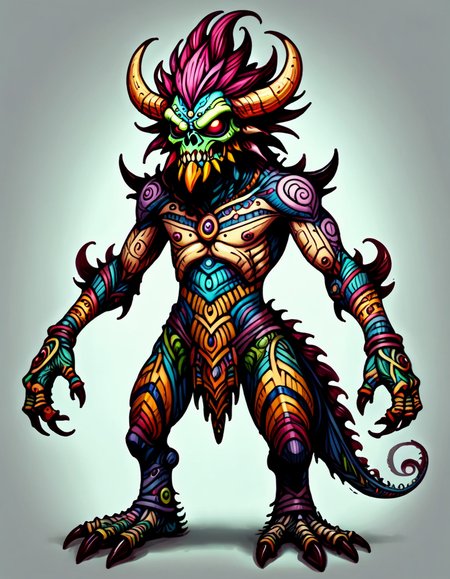 human animal hybrid monster meahophontron of ral-fltpn <lora:ral-fltpn:1>