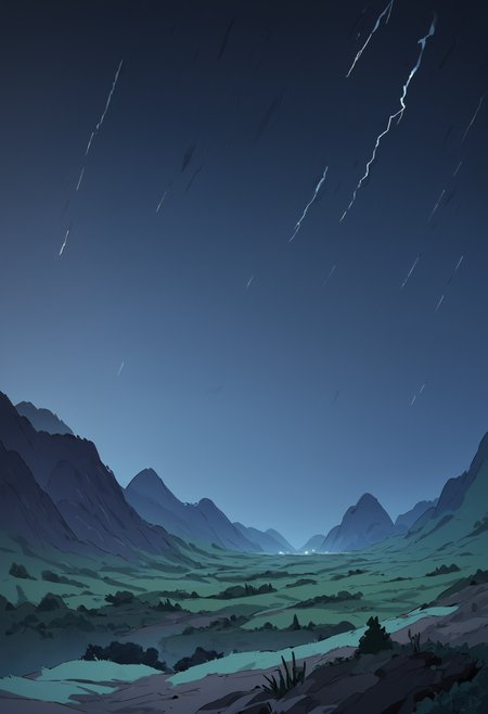 score_9, score_8_up, score_7_up, (ultra high quality), landscape, scenery, at night,
melancholy valley, stormy clouds, storm approaching,
 <lora:scav3ngersV4_epoch_1:1.8>