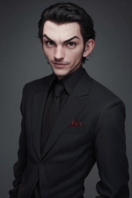 Gothic style, Joker 1man, (alexito1.3), brown eyes, looking at viewer, solo, masculine, meme quality, upper body,  <lora:alexito-05:0.8>  . Drama, mental health, Gotham City, highly detailed, Dark, mysterious, haunting, dramatic, ornate, detailed