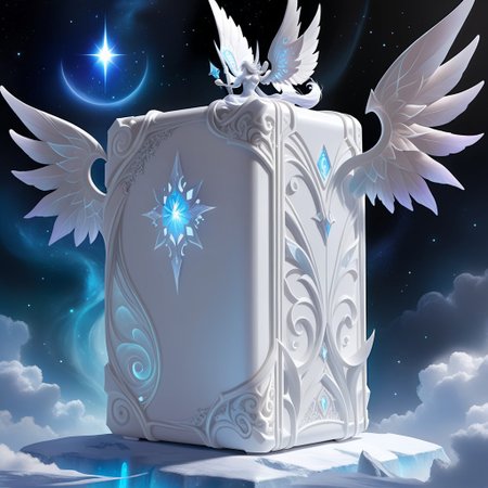 ethereal fantasy concept art of  
computer case, made of white Resin, WhiteMold, 3d mold
. magnificent, celestial, ethereal, painterly, epic, majestic, magical, fantasy art, cover art, dreamy