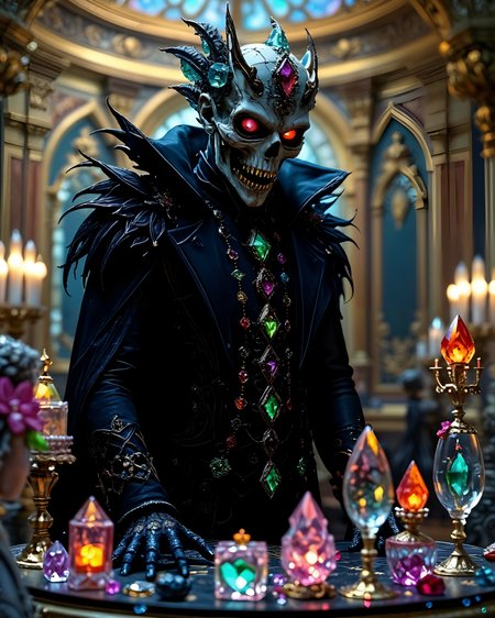 The Elegant Terrors Clothing Set: The Accursed Vendor