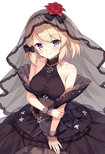 <lora:z23_XL_pony_bf16_v1:1> 1girl, z23 \(azur lane\),wedding dress,, BREAK score_9, score_8_up, score_7_up, BREAK source_anime, best quality, masterpiece, uncensored,<lora:sdxl_lightning_4step_lora:1>(clear eyes:1.2),zPDXLpg,rating_explicit,(4 finger:0.5),
