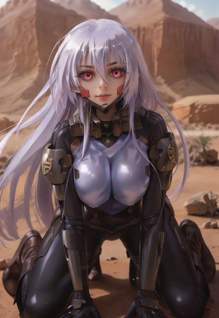 safe_pos, (score_9:0.9),score_8_up,score_7_up,rating_safe,anime style,(zPDXL),(zPDXL3),<lora:The Iris Swordsoul ponyXL v1.1:0.76>,purple eyes,light purple hair,fleurdelis, the iris swordsoul, 2girl, double, smile, large breasts, upper body, looking at viewer, closed mouth, blue detached sleeves, white leotard, sitting, light smile, brown boots
schwarzesmarkenfortifiedsuit, pilot suit, impossible bodysuit,red eyes,,desert,schwarzesmarkenfortifiedsuit, pilot suit, impossible black bodysuit, whole body, crawl on all fours, Sexy