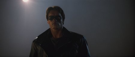 cinematic film still of  <lora:Terminator style:0.8>
In the 1980's Terminator a man with a black face and black eye,solo,black hair,1boy,jacket,male focus,black jacket,sunlight,portrait,realistic,leather,sad,leather jacket , horror themed, dark themed, low key light, dramatic light, dramatic shadow light, contrast, cinematic color, cinematic look, filmic, realistic, realism, perfection, perfect, Kodak, Kodak film, movie still, Terminator style, The Terminator 1984 Film style, shallow depth of field, vignette, highly detailed, high budget, bokeh, cinemascope, moody, epic, gorgeous, film grain, grainy
