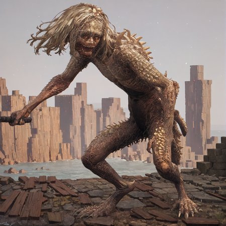 Elden Ring Misbegotten Warrior Monster