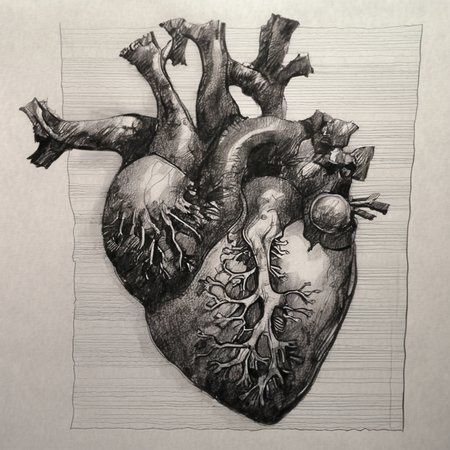 drawix20 human heart, very detailed, black ink <lora:drawix20:1>