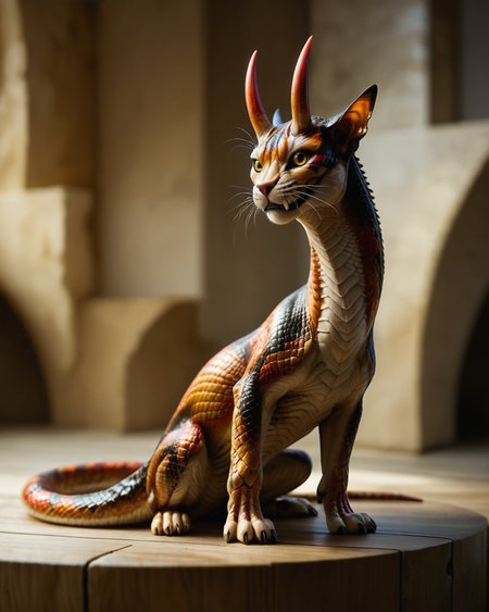 score_9, score_8_up, score_7_up, intricate details, rating_safe,
<lora:SnakeSkinStyle:0.7>,
1boy(solo, 
feral furry, oni demon with Jed-snkskn, snakeskin, 
full body, looking at the viewer, solo, happy), detailed background, depth of field, subsurface scattering, 
<lora:ral-chrosc-clr:0.5>, ral-chrosc-clr,
<lora:xl_more_art-full_v1:0.3>,
<lora:add-detail-xl:0.3>