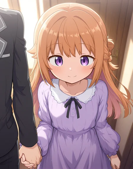 1girl,1boy,,holding hands,  <lora:my_own_style1-000019:1.5> myownsytle,masterpiece, best quality,smile,