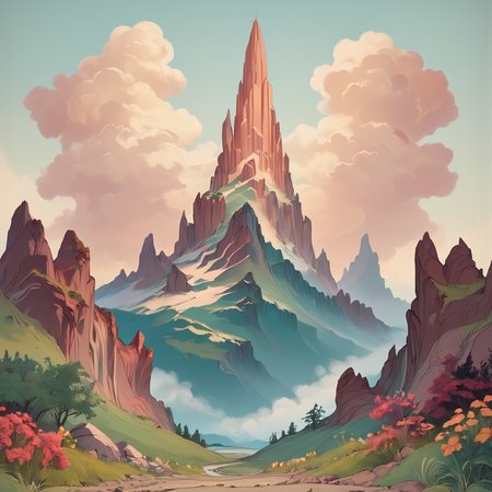 score_9, score_8_up, score_7_up, score_6_up, BREAK <lora:Disney_NouveauPony:1> ArsMJStyle,Disney Nouveau, Landscape